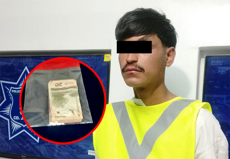 Detienen en rápida intervención policial a presunto asaltante de comercio en la Zona Centro