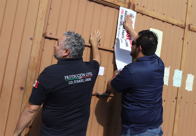 Clausuran negocio durante operativo de Reordenamiento Urbano para prevenir riesgos
