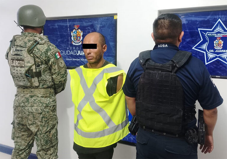 Mediante operativo BOI detienen a sujeto que contaba con una orden de aprehensión