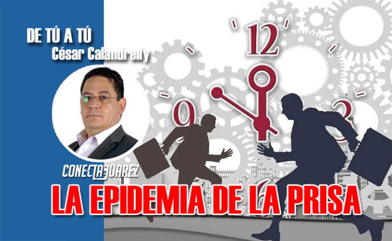 LA EPIDEMIA DE LA PRISA