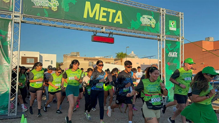 Más de 250 corredores en la carrera con causa “Huellitas Verdes Kilómetros de Ayuda”