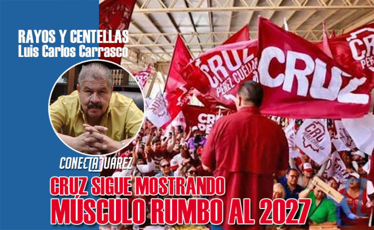 CRUZ SIGUE MOSTRANDO MÚSCULO RUMBO AL 2027