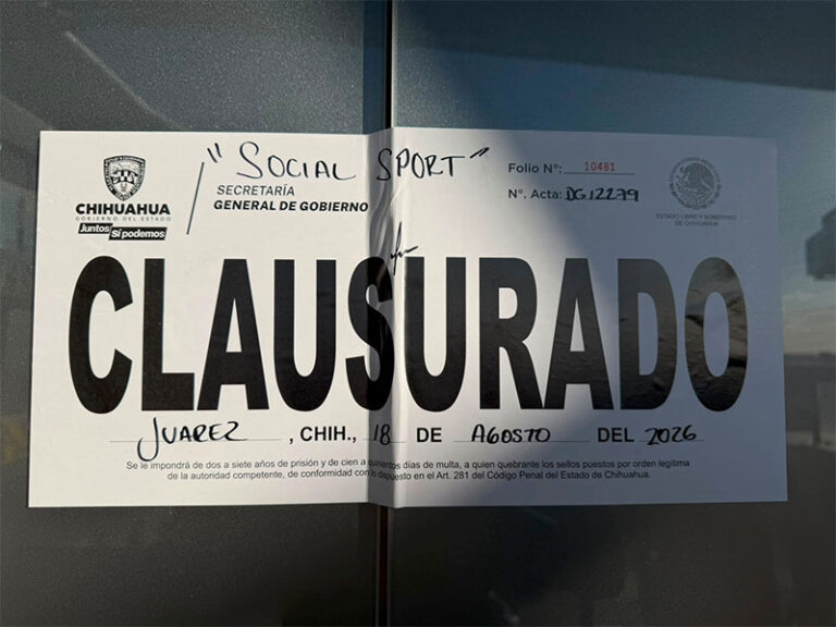 Realiza Gobernación Estatal 353 inspecciones y clausura 23 establecimientos durante la última semana