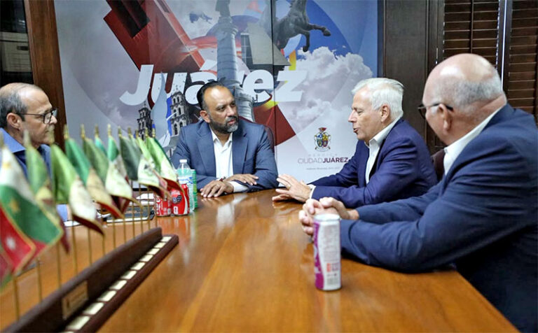 Fortalece Juárez vínculos con NADBank para impulsar proyectos de infraestructura