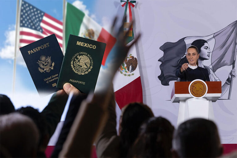 Renuncia a la doble nacionalidad para ocupar cargos de Presidencia y Gubernaturas: Sheinbaum