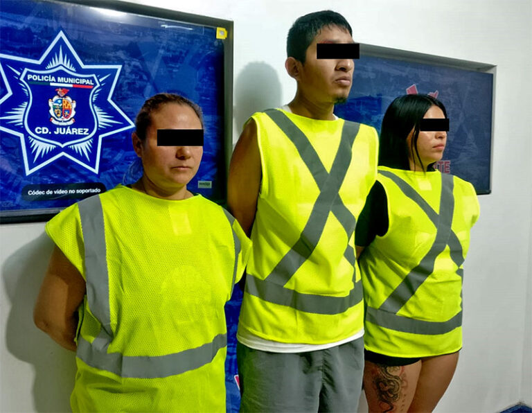 Intento de extorsión termina con su detención y dos mujeres más
