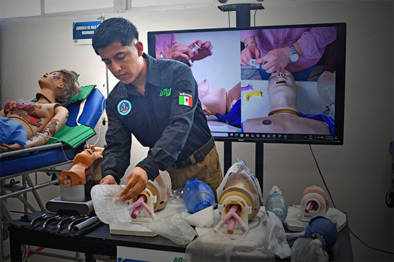 Inaugura UTCJ laboratorio de atención prehospitalaria