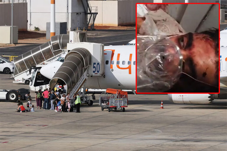 Piloto quería estrellar el avión, fue apuñalado