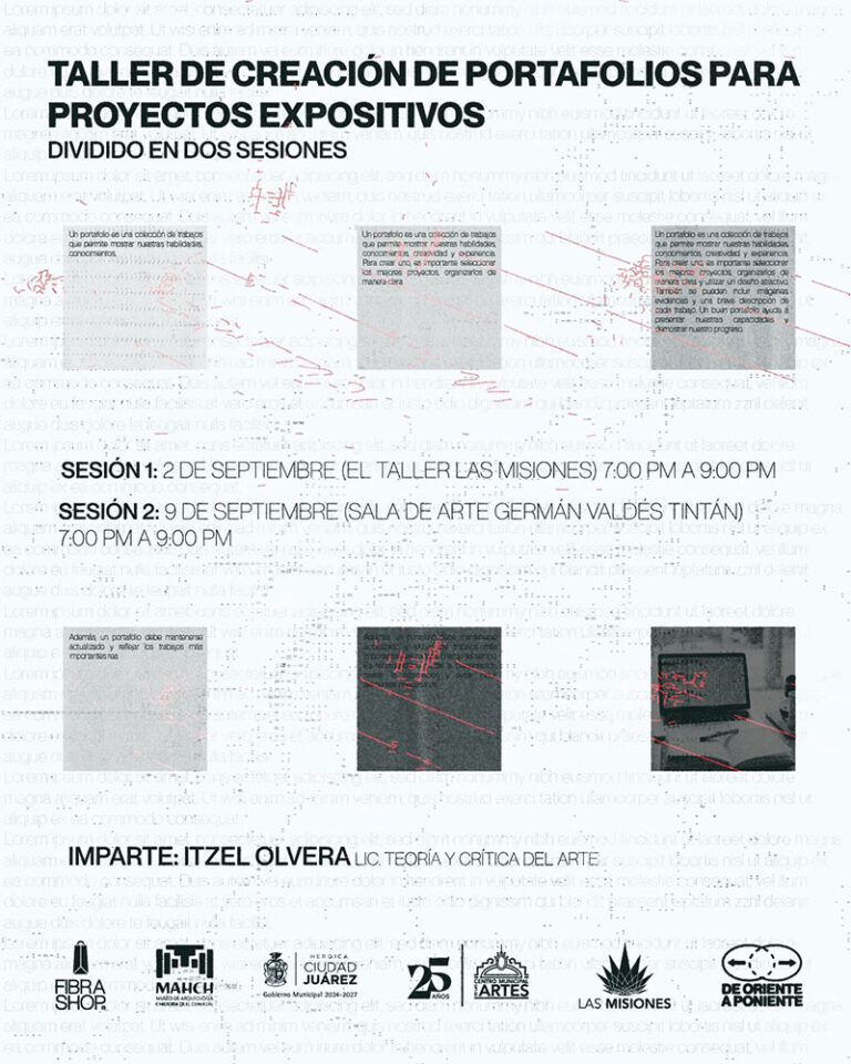 IPACULT y Las Misiones invitan a taller para fortalecer portafolios de proyectos expositivos