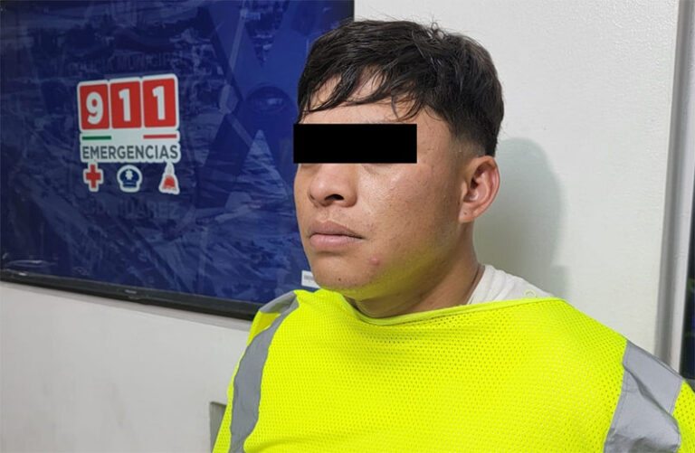 Detienen a sujeto por robo con violencia a conductora de transporte por aplicación