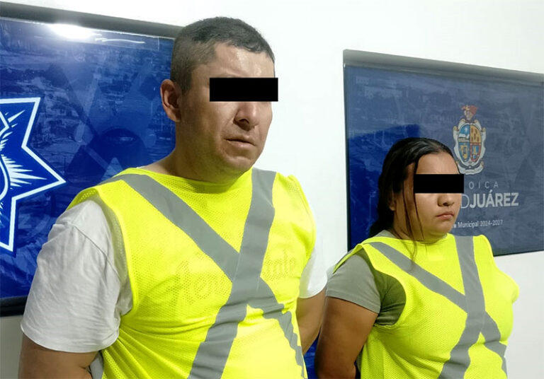 Detienen a sujeto acusado de lesionar con un arma de fuego a masculino; mujer es detenida tras intentar evitar su arresto