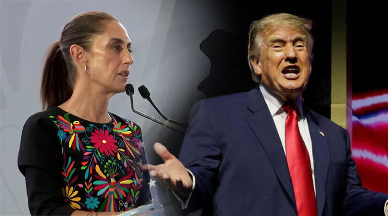 Trump reconoce trabajo de Shainbaum contra el narcotráfico