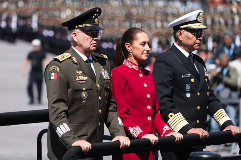 “México no se arrodilla y no será colonia de nadie”: Sheinbaum