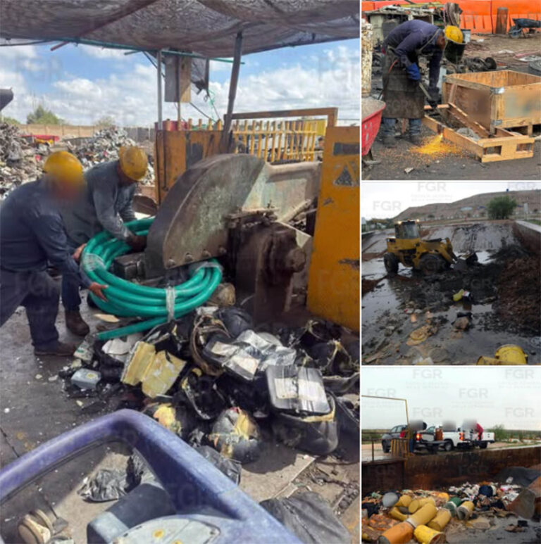 Destruye FGR más de mil objetos diversos