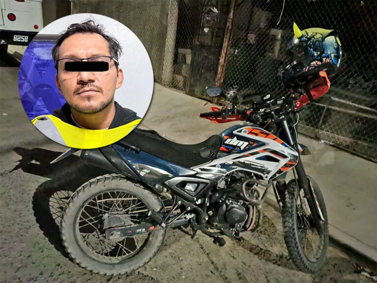 Detienen a sujeto acusado por el delito de posesión de vehículo con reporte de robo
