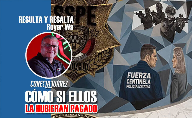 CÓMO SI ELLOS LA HUBIERAN PAGADO