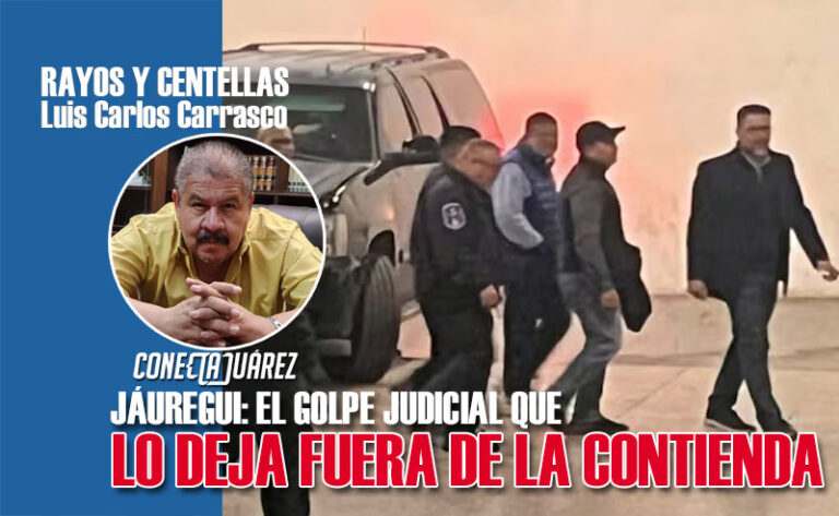 JÁUREGUI: EL GOLPE JUDICIAL QUE LO DEJA FUERA DE LA CONTIENDA