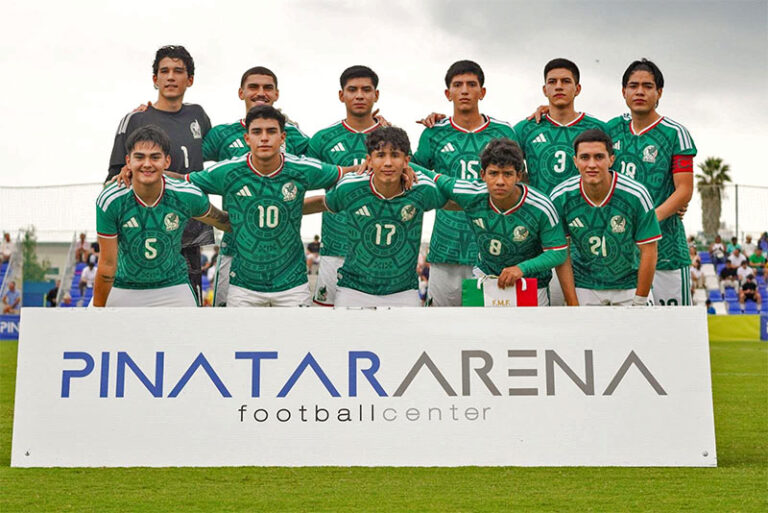 Carmona, Sigala y Cárdenas concluyen la gira del Tri Sub-20 como titulares