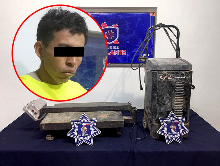 Detienen a sujeto por posesión de vehículo con predenuncia de robo; le aseguran herramienta