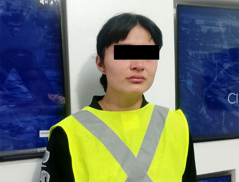 Detienen Policías Municipales a mujer por su probable responsabilidad de homicidio por omisión de cuidados