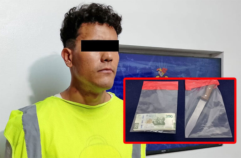 Arrestan a presunto asaltante a tienda de conveniencia