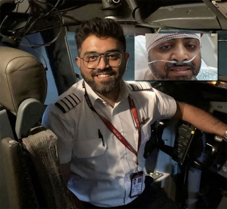 Smit Machchhar narra ataque de su copiloto