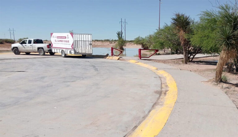Refuerza Municipio trabajos de limpieza en la entrada a Juárez