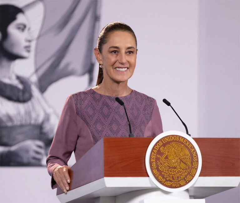 No hay sanción a memes ni a la sátira política, sino al delito de fraude utilizando un logotipo de gobierno: Presidenta Claudia Sheinbaum