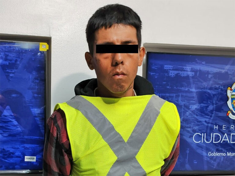 Detienen a masculino por el delito de robo de cableado
