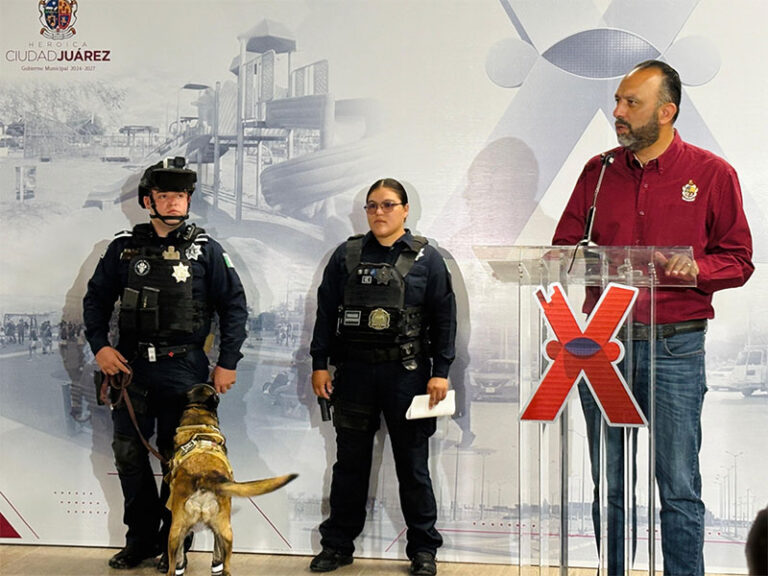 Destaca agrupamiento K9 de la SSPM importantes aseguramientos